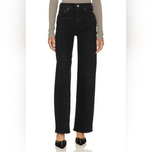 AGOLDE Harper High-Rise Wide-Leg Jeans 23